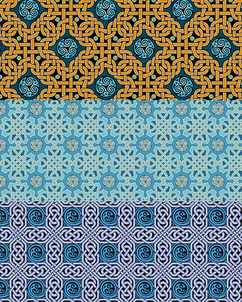 Celtic Design Fabric